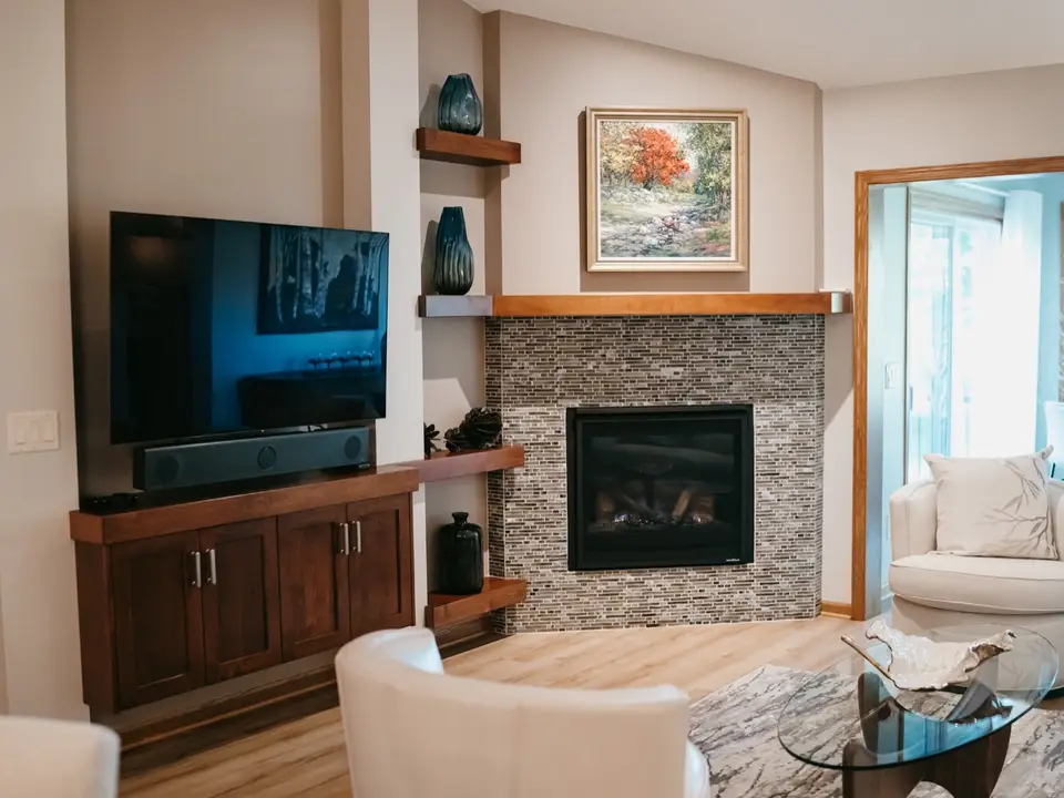 Warm Modern project photo 3 by North Haven Design Build